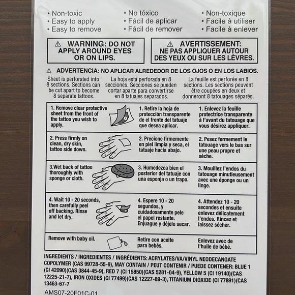 8 pcs Fireman Truck Helicopter Police Car Ambulance Temporary Tattoos - Picture 4 of 4